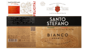 Этикетка для игристого вина "Santo Stefano"
