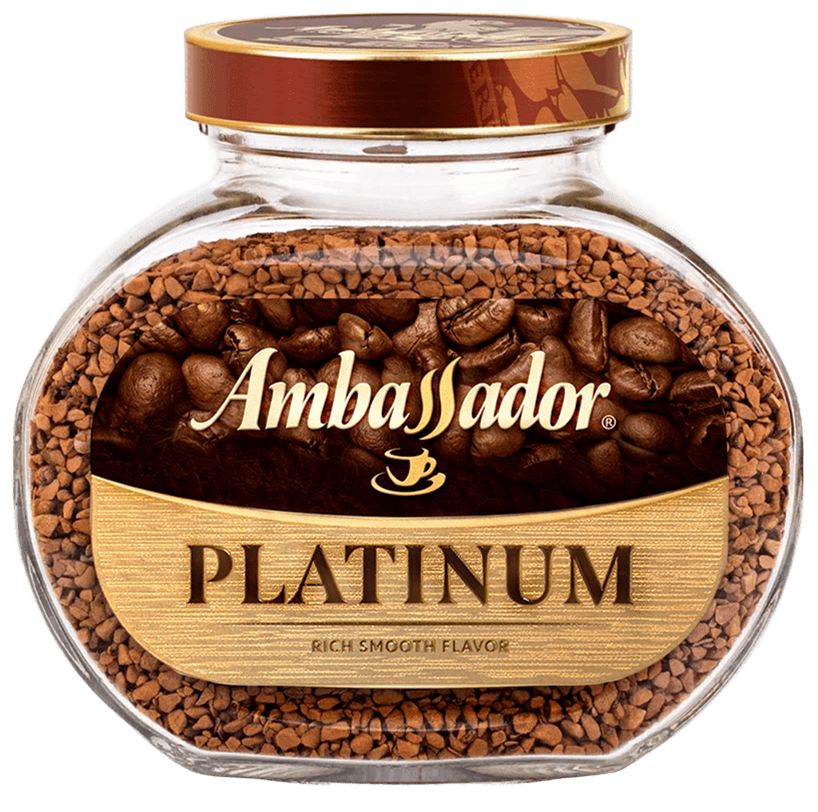 Этикетка для кофе "Ambasador"